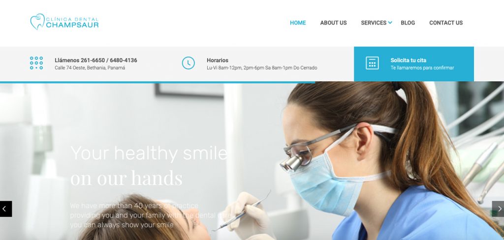 clinicadentalchampsaur.com