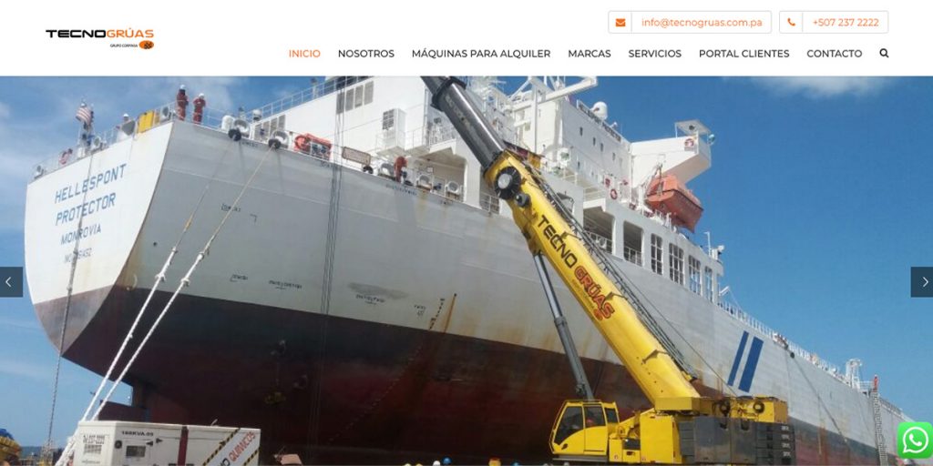 techogruas.com.pa